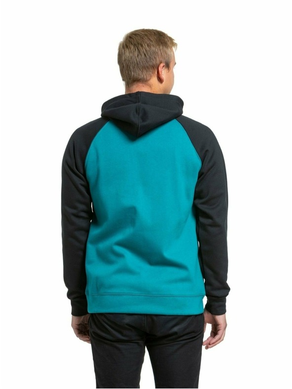 Meatfly Meatfly мъжки технически суитшърт Gravel Lime / Dark Teal | Зелен | Размер