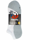 Meatfly Meatfly чорапи Boot Triple pack White | Бял | Размер
