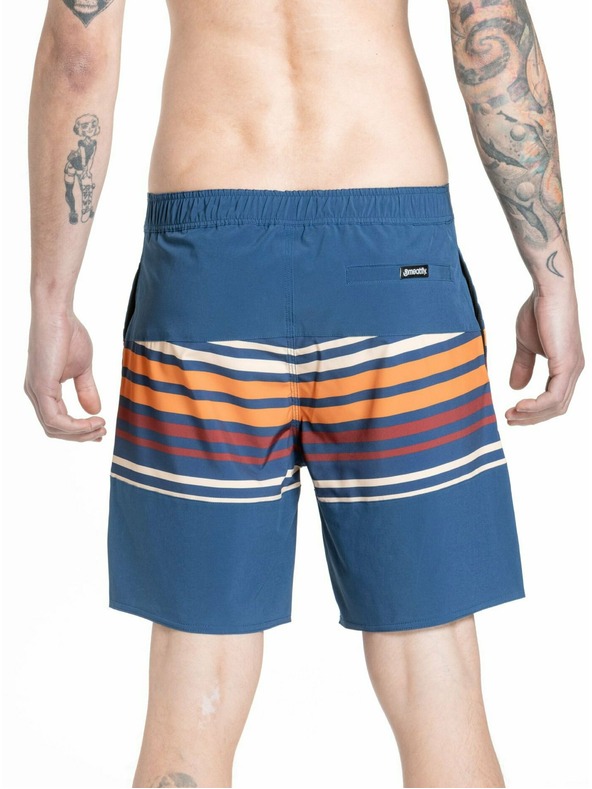 Meatfly Meatfly мъжки бански Ernie Boardshorts 19" Stripes Navy | Синя | Размер