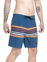 Meatfly Meatfly мъжки бански Ernie Boardshorts 19" Stripes Navy | Синя | Размер