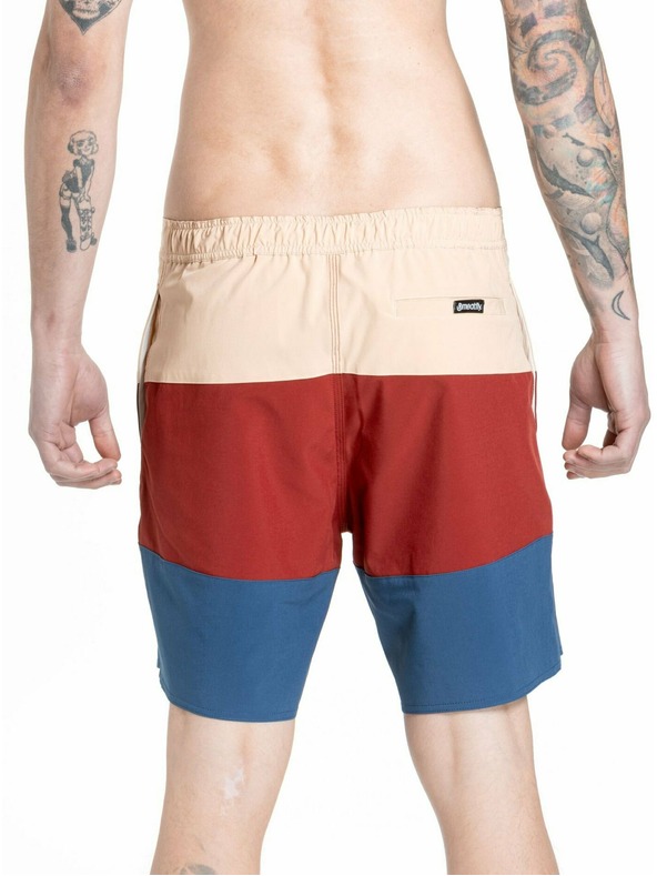 Meatfly Meatfly мъжки бански Ernie Boardshorts 19" Navy / Latte | Синя | Размер