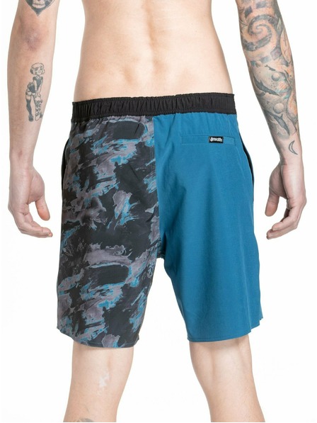 Meatfly Meatfly мъжки плувни шорти Ernie Boardshorts 19" Mossy Petrol | Синя | Размер