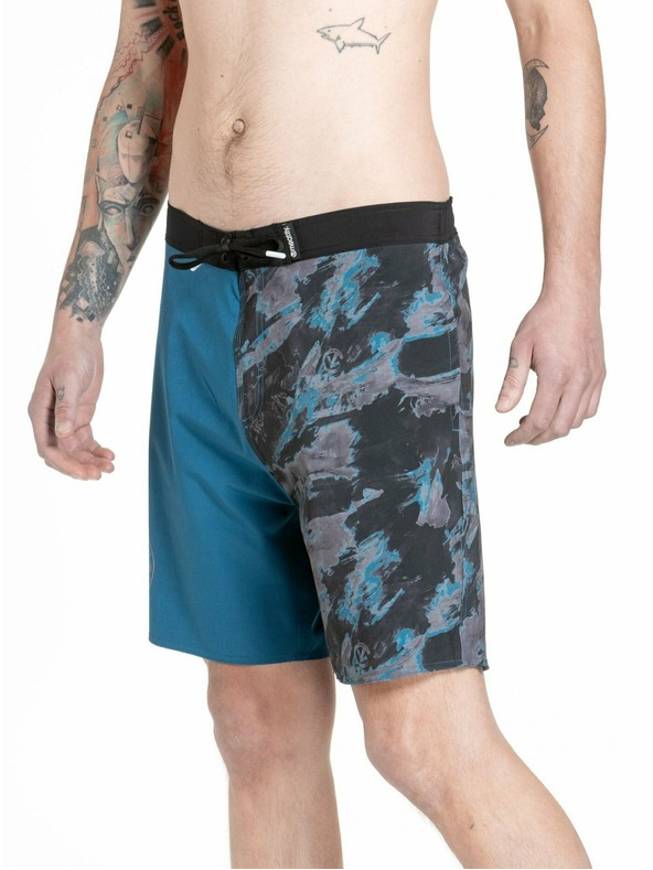 Meatfly Meatfly мъжки плувни шорти Ernie Boardshorts 19" Mossy Petrol | Синя | Размер