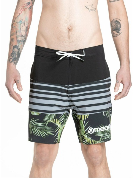 Meatfly Meatfly мъжки плувни шорти Ernie Boardshorts 19" Palm | Многоцветна | Размер