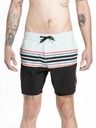 Meatfly Meatfly мъжки плувни шорти Keith Boardshorts 17" Light Grey / Red Orange | Сива | Размер