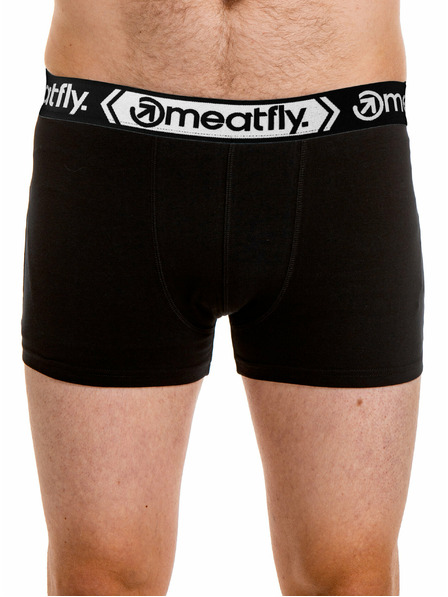 Meatfly Meatfly мъжки боксерки Balboa Boxershorts Four Pack Black/Black | Черна | Размер