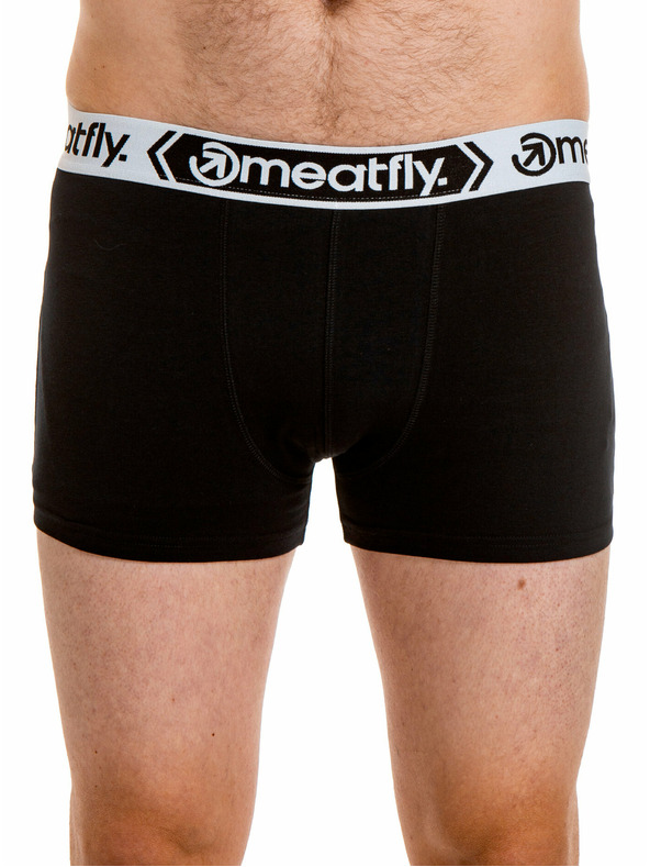 Meatfly Meatfly мъжки боксерки Balboa Boxershorts Four Pack Black/Black | Черна | Размер