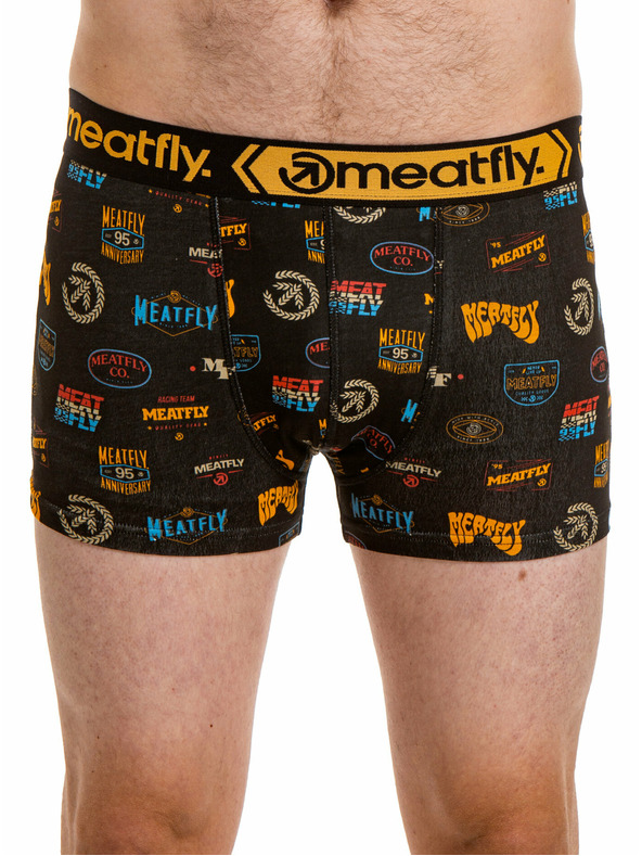 Meatfly Meatfly мъжки боксерки Balboa Boxershorts Pineapple/Badges Gift Pack