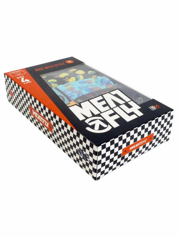 Meatfly Meatfly мъжки боксерки Balboa Boxershorts Pineapple/Badges Gift Pack