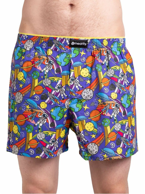 Meatfly Meatfly мъжки боксерки Agostino Cosmo | Синя | Размер
