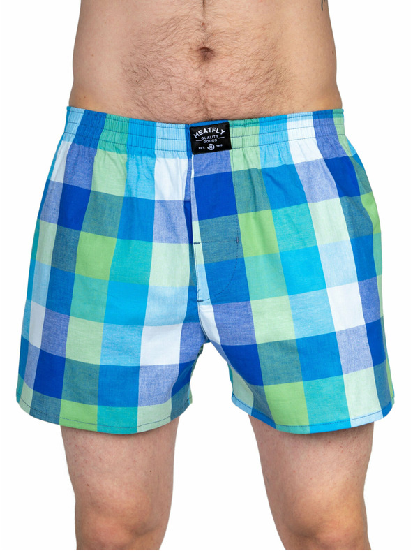 Meatfly Meatfly мъжки боксерки Doug Navy Red / Green | Червена | Размер