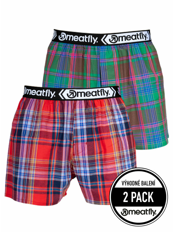 Meatfly Meatfly мъжки боксерки Gigi Pink / Green | Розова | Размер