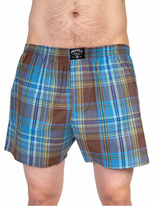 Meatfly Meatfly мъжки боксерки Doug Yellow / Brown | Жълта | Размер