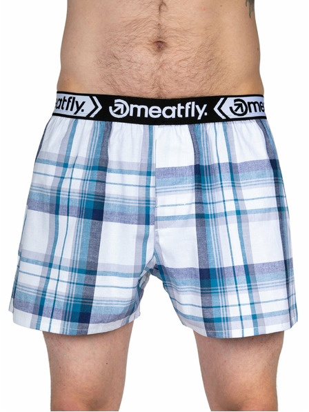 Meatfly Meatfly мъжки боксерки Gigi White Red / Blue | Бели | Размер