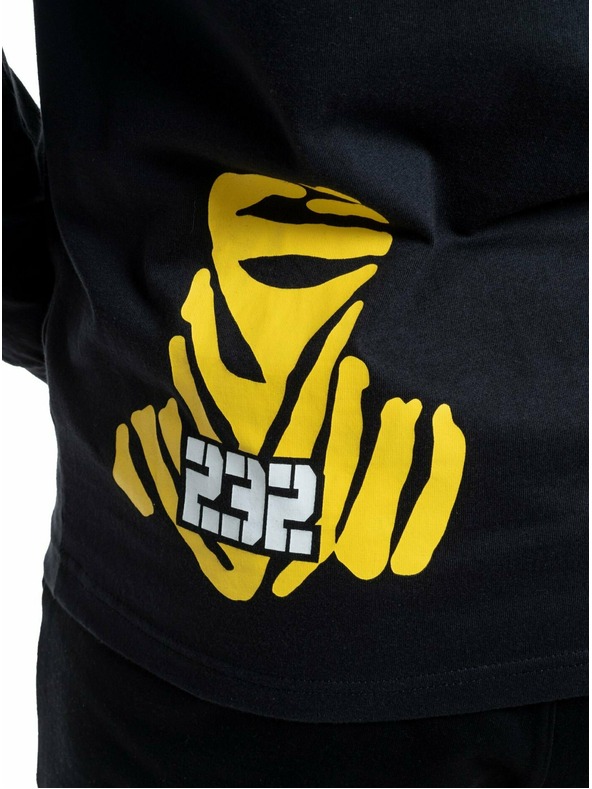 Meatfly Meatfly мъжка тениска с дълъг ръкав Dakar Beduin Black | Черна | Размер