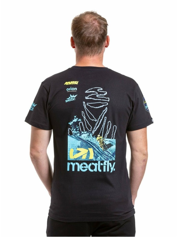 Meatfly Meatfly мъжка тениска Dakar Blue/Black