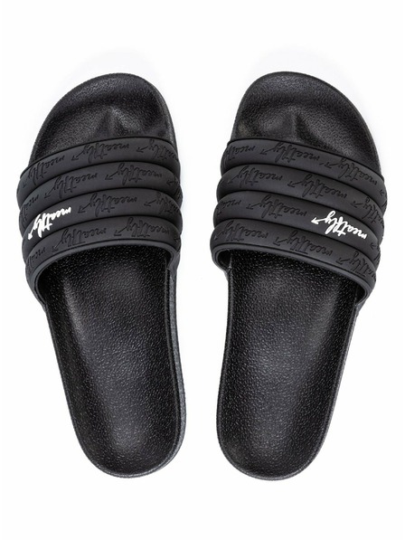 Meatfly Meatfly дамски чехли Hudson Black Stripes черни