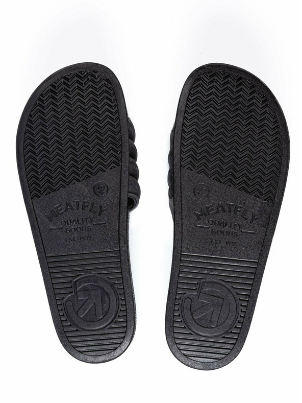 Meatfly Meatfly дамски чехли Hudson Black Stripes черни