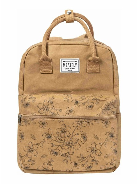 Meatfly Meatfly хартиена раница Cheery Blossom Brown 18 L