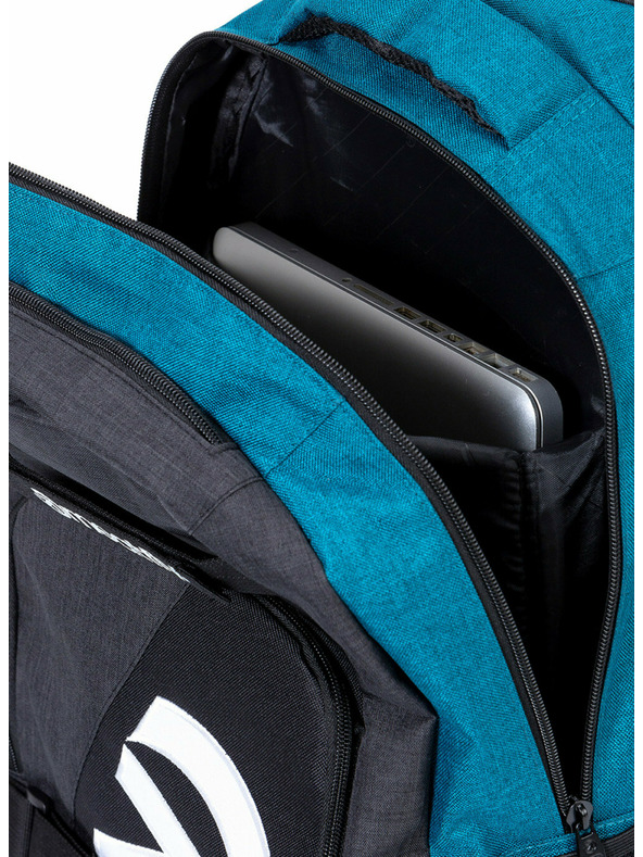 Meatfly Meatfly раница Exile Petrol Heather/Charcoal Heather 24 L + МОЛИВНИК БЕЗПЛАТНО | Синя | Обем 24 L