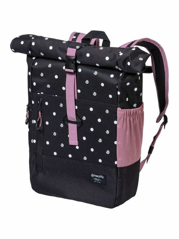 Meatfly Meatfly раница Holler Black Dots 28 L | Черна | Обем 28 L
