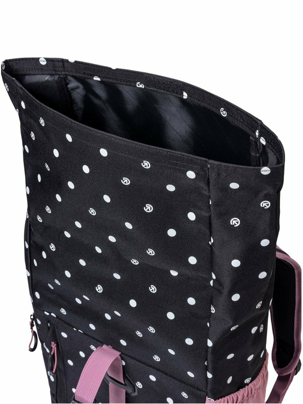 Meatfly Meatfly раница Holler Black Dots 28 L | Черна | Обем 28 L