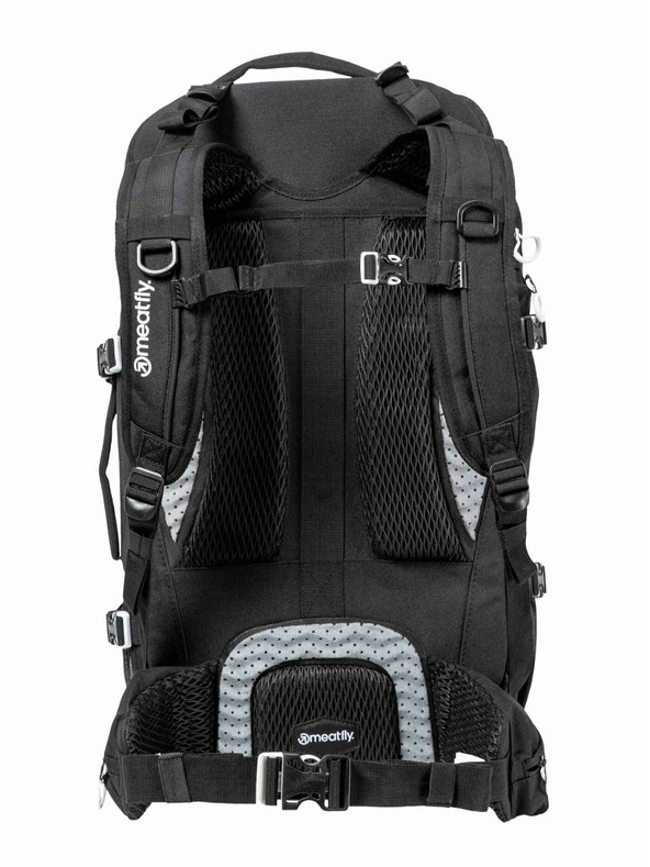 Meatfly Meatfly раница Bleriot Black 46 L | Черна | Обем 46 L