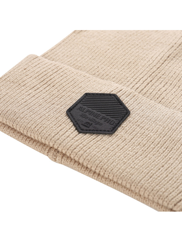 ALPINE PRO Зимна шапка ALPINE PRO ZASIAFE бял пипер