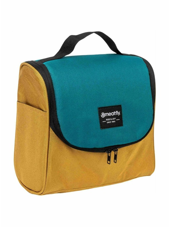 Meatfly Meatfly тоалетна чанта Specter Camel / Dark Jade