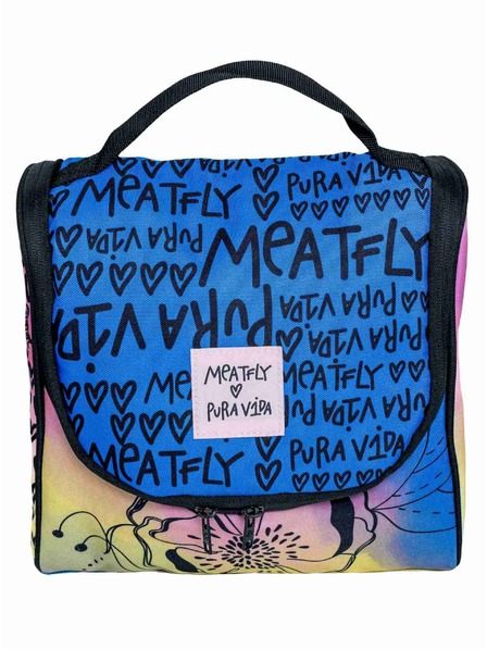 Meatfly Meatfly тоалетна чанта Cara Peach Flowers | Розова | Размер