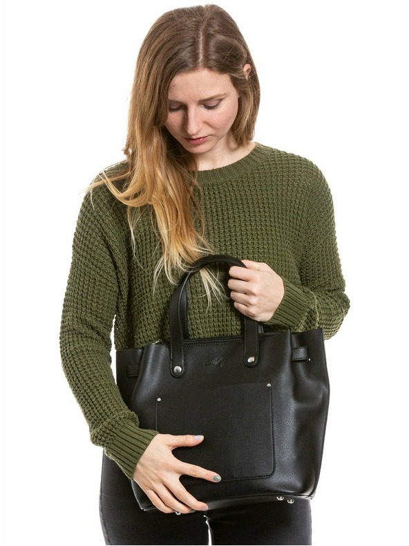 Meatfly Meatfly чанта Alma Black | Черна | Обем 13 л