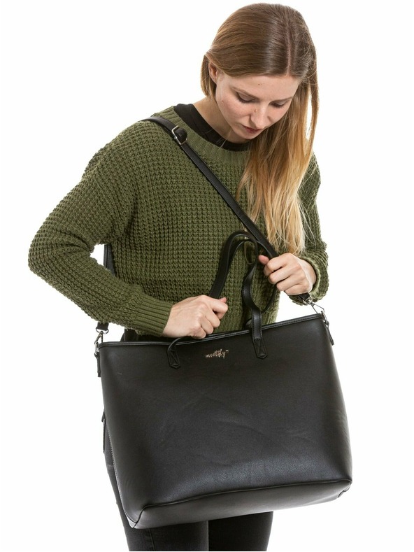 Meatfly Meatfly чанта Gisel Black | Черна | Обем 22 л