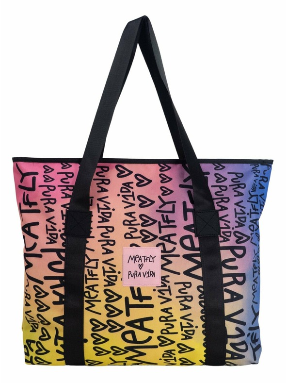 Meatfly Meatfly плажна чанта X Pura Vida Skye Peach Flowers