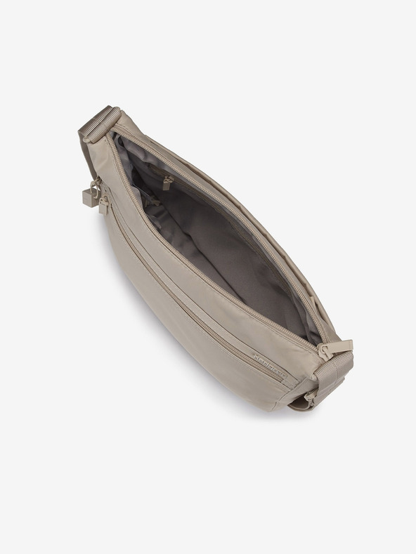 Hedgren Бежова дамска чанта с презрамка Hedgren Harper's