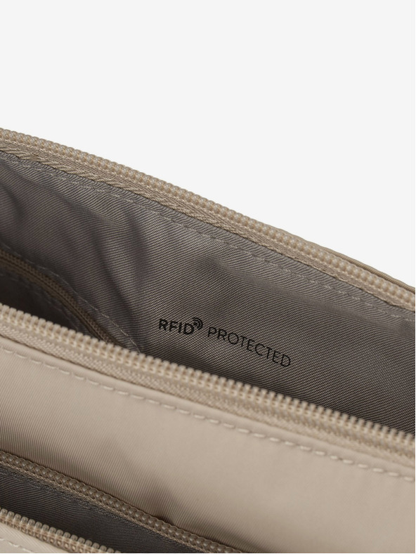 Hedgren Бежова дамска чанта с презрамка Hedgren Eye