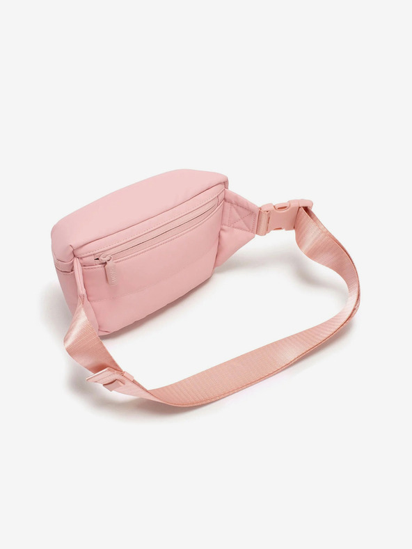 Heys Розова дамска чанта за кръста Heys Puffer Mini Waist Bag Rose