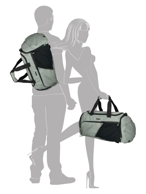 Enrico Benetti Пътна чанта Enrico Benetti Northern 47254 Grey