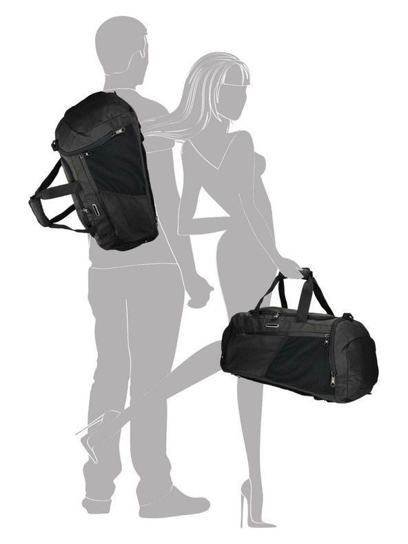 Enrico Benetti Пътна чанта Enrico Benetti Northern 47254 Black