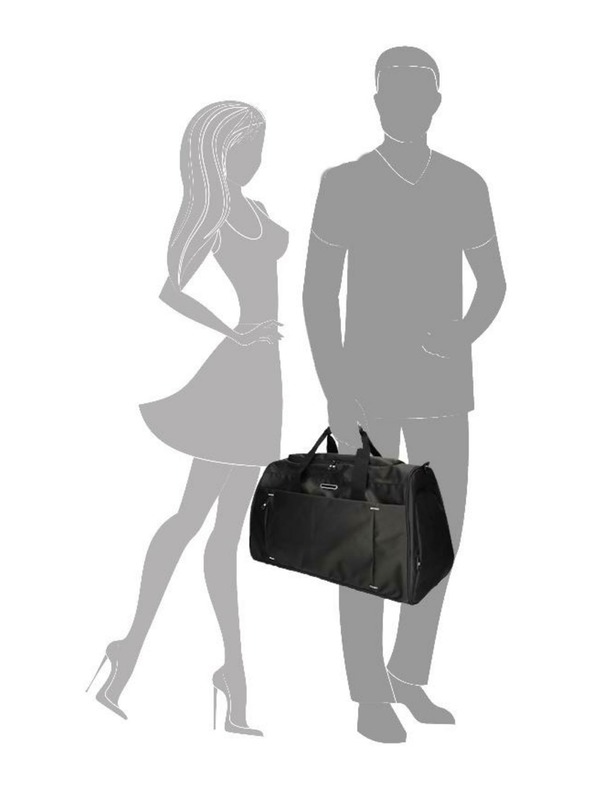 Enrico Benetti Пътна чанта Enrico Benetti Northern 47248 Black