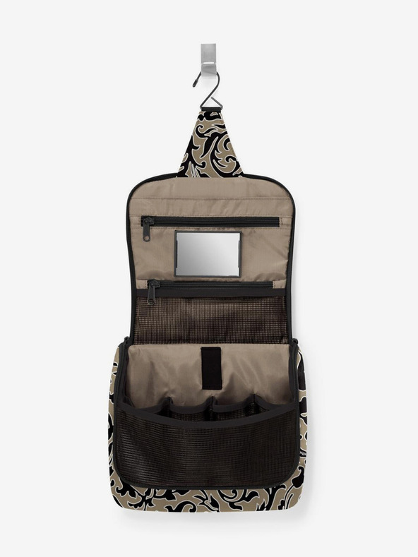 Reisenthel Каки дамска щампована козметична чанта Reisenthel Toiletbag Baroque Marble