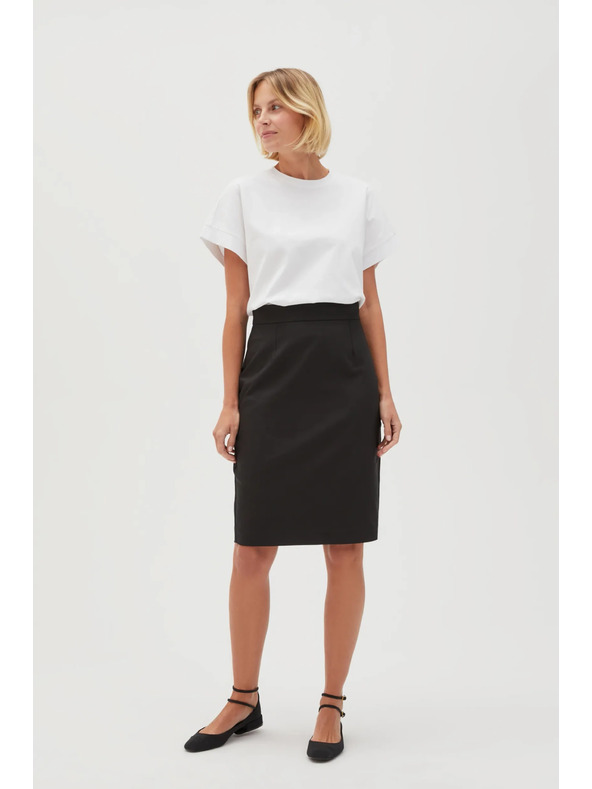 Moodo Дамска черна пола Moodo