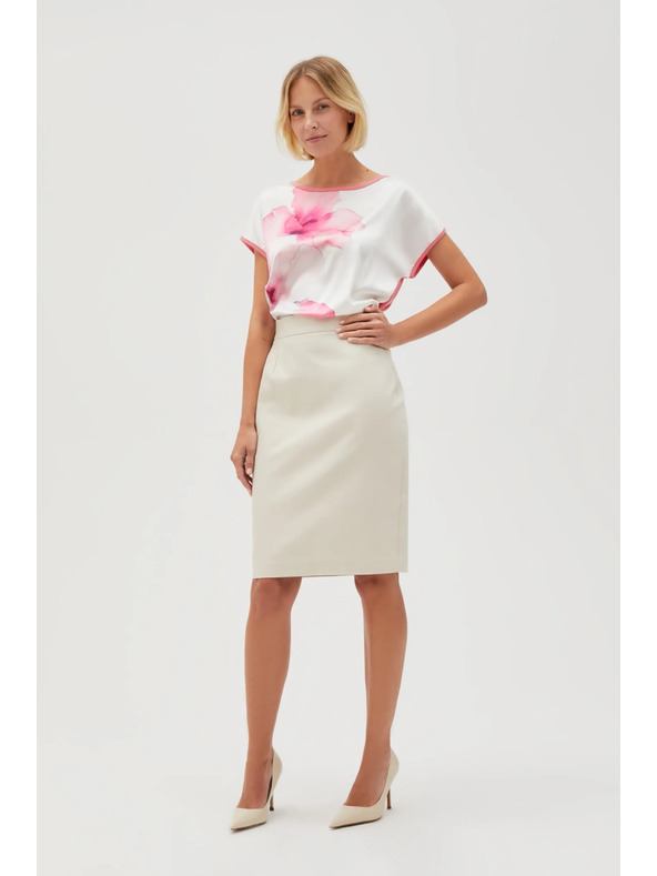 Moodo Дамска бежова пола Moodo