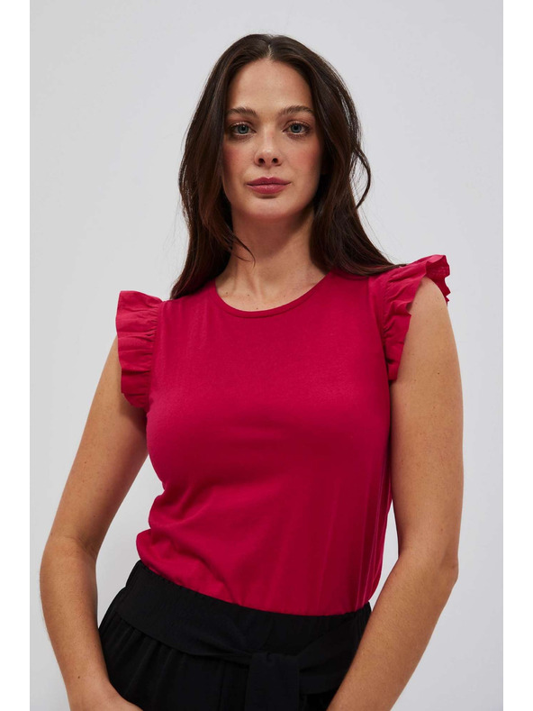 Moodo Дамска розова тениска Moodo