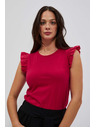 Moodo Дамска розова тениска Moodo