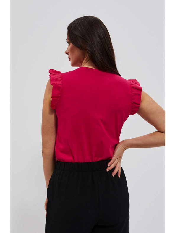 Moodo Дамска розова тениска Moodo