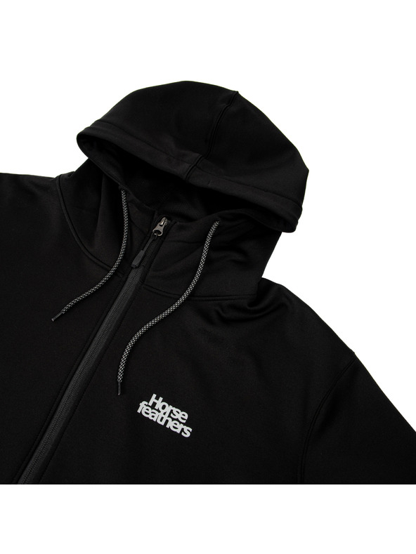 Horsefeathers Многофункционален суитшърт Callum черен HORSEFEATHERS