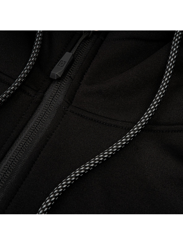 Horsefeathers Многофункционален суитшърт Callum черен HORSEFEATHERS