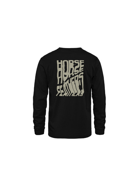 Horsefeathers Мъжка тениска черна HORSEFEATHERS