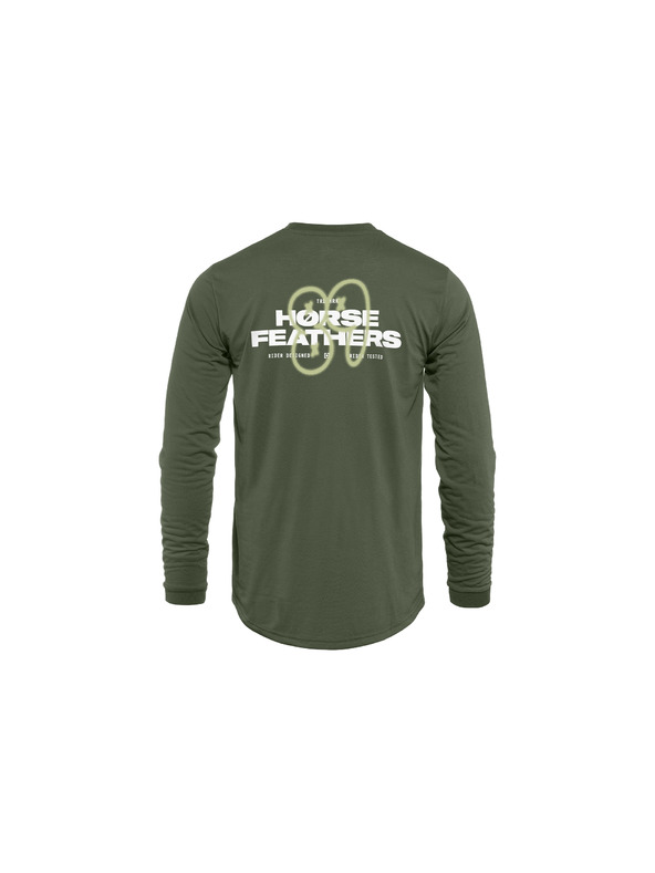 Horsefeathers Колоездачна тениска Fury зелена HORSEFEATHERS
