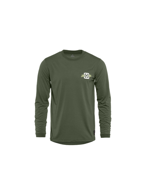 Horsefeathers Колоездачна тениска Fury зелена HORSEFEATHERS